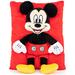 Disney Microfiber Throw Rectangular Pillow Cover & Insert Polyester/Polyfill/Microfiber | 15 H x 11 W x 3 D in | Wayfair JF41898