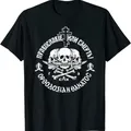 T-shirt de l'Union de l'Église Orthodoxe Russe ou de la Mort Été Coton À Manches Courtes O-cou