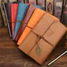 Retro Leaf Writing Journal Notebook Travel Writing pendenti classico in rilievo Vintage Leather Note