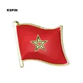 Morocco Flag Lapel Pin Badges For Clothes In Patches Rozety Papierowe Icon Backpack KS-0131