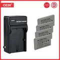 4Pcs 1400mAh DB-L40 DBL40 DB-L40A DBL40A Camera Battery for Sanyo VPC-HD700 VPC-HD800 HD1 HD2