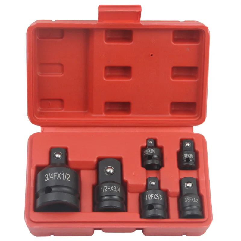 Set riduttore adattatore convertitore presa da 1/2 a 3/8 da 3/8 a 1/4 3/4 a 1/2 Adattatore presa a impatto per strumento di riparazione garage bicicletta auto