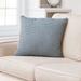 CRISS CROSS BLUE Cotton Woven Pillow By Kavka Designs