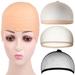 NUOLUX 1 Set Latex Wig Hair Nets Set Wig Fishnet Wig Caps Women Cosplay Wig Caps Stage Props