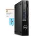 Dell OptiPlex 7010 Home/Business Mini Desktop (Intel i5-13500T 14-Core Intel UHD 770 16GB RAM 2TB PCIe SSD Wifi USB 3.2 HDMI Win 10 Pro) with Microsoft 365 Personal Dockztorm Hub