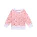 Sweatshirts for Teen Girls Rainbow Printed Pullover Toddler Shirt