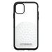 DistinctInk Case for iPhone 15 (6.1 Screen) - OtterBox Symmetry Custom Black Case - White Golf Ball