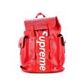 Louis Vuitton Leather Backpack: Red Accessories