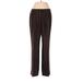 Ann Taylor Dress Pants - High Rise: Brown Bottoms - Women's Size 4