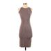 Rachel Zoe Casual Dress: Brown Dresses - Women's Size X-Small