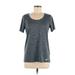 Nike Active T-Shirt: Gray Activewear - Women's Size Medium