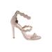 Club Monaco Heels: Tan Shoes - Women's Size 37.5