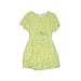 Zara Dress - A-Line: Green Floral Skirts & Dresses - Kids Girl's Size 8