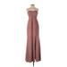 Dessy Collection Cocktail Dress - Formal: Brown Dresses - New - Women's Size 2