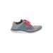 Nike Sneakers: Gray Color Block Shoes - Women's Size 8 1/2 - Almond Toe