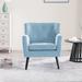 Velvet Upholstered Armchair Tufted Accent Chair, Set of 2 - 30.71"H x 28.35" W x 27.56"D