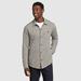 Eddie Bauer Men's Outlooker Quilted Shirt Jacket - Heather Gray - Size XXXL