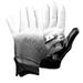 Battle Sports Gradient Doom Youth Football Receiver Gloves - Black/White Black/White