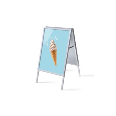 SHOWDOWN Displays Showdown Kundenstopper - DIN A1 - Komplett-Set - Eis - Blau/Schwarz Image