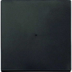 Merten System M Kontrollwippe, Schalter/Dimmer, anthrazit, matt, ohne ISO Aufdruck