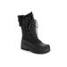 Women's Palmer Paige Boot by MUK LUKS in Black (Size 9 M)