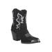 Women's Joyride Mid Calf Boot by Dan Post in Black (Size 6 M)