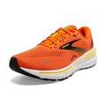 BROOKS Herren Adrenaline GTS 23 Sneaker, Rot Orange Schwarz Gelb, 45 EU