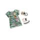 American Girl Truly Me Show Your Strong Side Outfit for 18-inch Dolls with Camo T-Shirt Dress