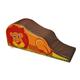 Implay® Soft Play Children's Lion Ride 'n' Slide Activity Toy - 610gsm PVC/High Density Foam - Brown & Orange - 140cm x 41cm x 60cm