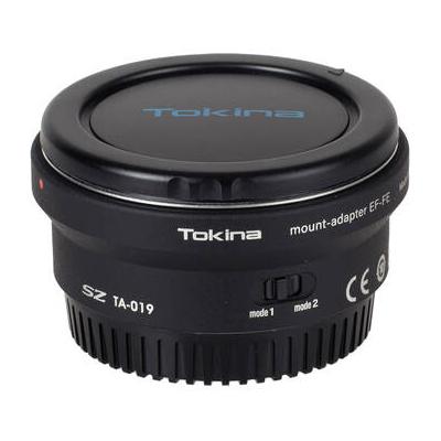 Tokina SZ Mount Adapter EF-FE for Canon EF Lens to Sony E-Mount Camera TA-019