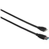C2G 6.5' (2 m) USB 3.1 Gen 1 A Male to Micro B Male Cable (Black) 54177