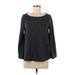 Ann Taylor LOFT Pullover Sweater: Gray Tops - Women's Size Medium