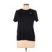 Reebok Active T-Shirt: Black Activewear - Women's Size Large