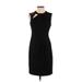 Nanette Lepore Casual Dress: Black Dresses - Women's Size 4