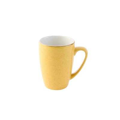 Churchill SMSSVM121 12 oz Stonecast Mug - Ceramic, Mustard Seed Yellow, Yellow