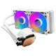 Manmu 240mm Liquid CPU Cooler 4pin PWM Fan 120mm RGB / AC Intergrated Water Cooling AM5 AM4 Intel