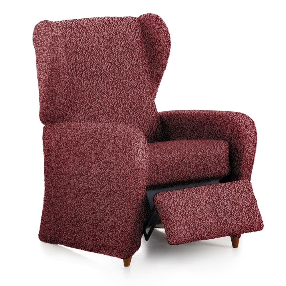 Housse de fauteuil relax extensible Bordeaux 60 - 85 cm
