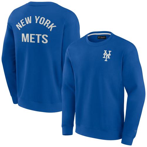 Unisex Fanatics Royal New York Mets Superweiches Pullover-Sweatshirt mit Rundhalsausschnitt