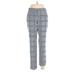 Banana Republic Casual Pants - High Rise Straight Leg Boyfriend: Blue Bottoms - Women's Size 8 Petite