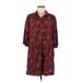 Maison Scotch Casual Dress: Burgundy Dresses - Women's Size Medium