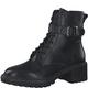 Tamaris Damen Klassische Stiefeletten, Frauen Stiefeletten,TOUCHit-Fußbett,kurzstiefel,uebergangsschuhe,uebergangsstiefel,flach,BLACK,37 EU