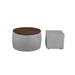 Latitude Run® Frager Upholstered Storage Ottoman Velvet in Gray | 14.17 H x 25.2 W x 19.68 D in | Wayfair 3265B6C497504F0E89CC82FEB01FD2F6