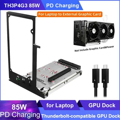 TH3P4G3 85W PD Charge Thunderbolt Compatible GPU S6 pour Ordinateur Portable Ordinateur Portable à