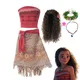 Robe Disney Moana pour Fille Costume de Princesse Vêtements de Barrage Tenue de ixd'Halloween