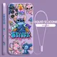 Stitch Anime Cute Art pour Samsung Galaxy coque de téléphone avec UL A73 A54 A34 A53 A33 A52