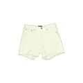 J.Crew Denim Shorts: Ivory Bottoms - Women's Size 25