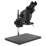 Microscopio binoculare per microscopio Stereo da laboratorio industriale con Zoom continuo 7X - 45X