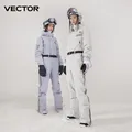 VECTOR Extra Dicke Frauen Ski Hosen Gerade Volle Overalls Winter Warme Wind Wasserdichte Outdoor