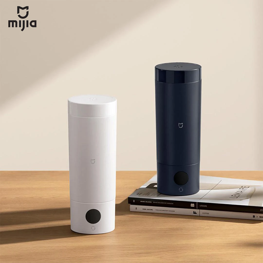 Xiaomi Mijia Tragbarer Elektrischer Wasserkocher 2 Thermobecher Schneller Wasserkocher 350ml Intelligenter Temperaturgesteuerter Isolierter Reisewasserkocher Image