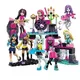 Mega bloks monster hoch lorna elissa bat dracula ura frankie stein action figuren monster mädchen